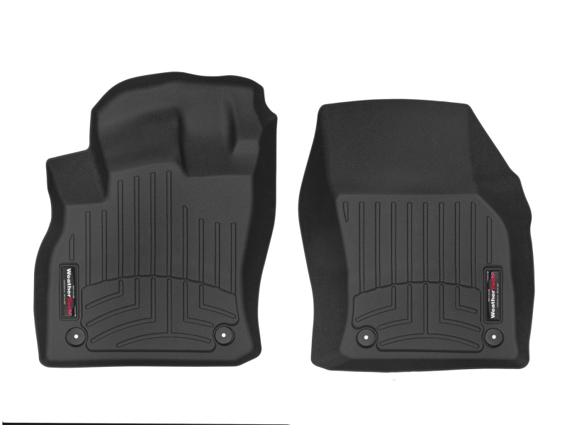 Audi Q3 FloorLiner - Front - WeatherTech - FloorLiner DigitalFit - Black - `19-`27