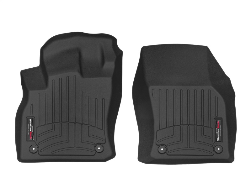Audi Q3 FloorLiner - Front - WeatherTech - FloorLiner DigitalFit - Black - `19-`27