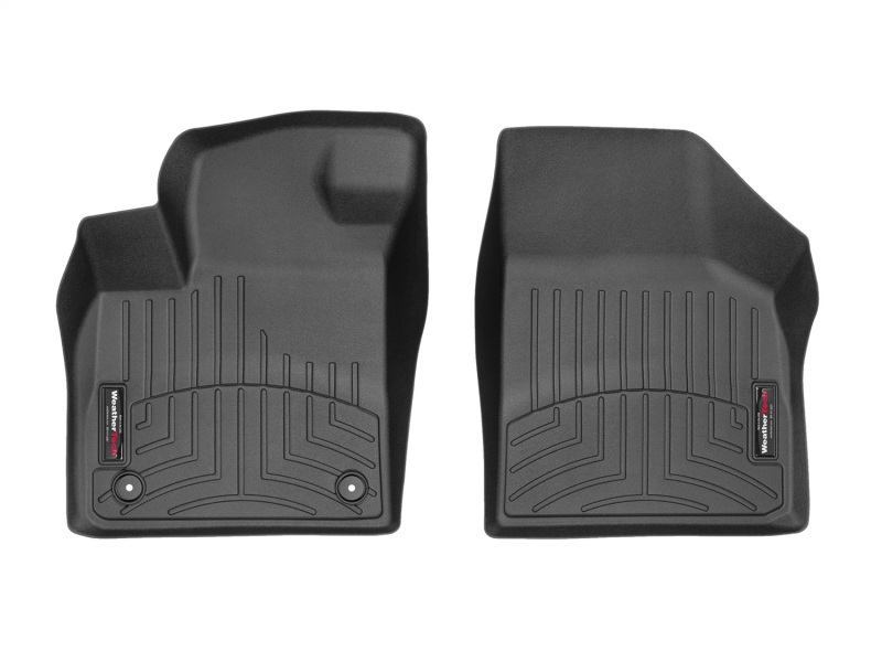 Volkswagen Atlas FloorLiner - Front - WeatherTech - DigitalFit - Black - `19-`27