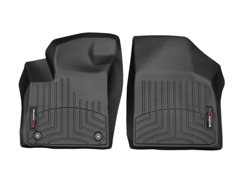 Volkswagen Atlas FloorLiner - Front - WeatherTech - DigitalFit - Black - `19-`27