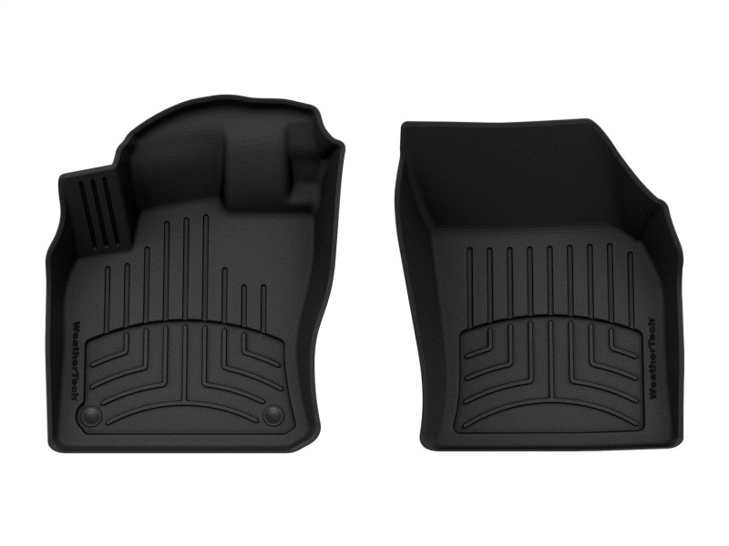 Volkswagen Tiguan Floor Mats - Front - WeatherTech - FloorLiner HP - Black - `20-`27