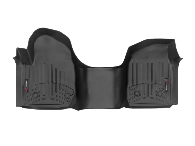 GMC Sierra Denali 3500HD FloorLiner - Front - WeatherTech - DigitalFit - Black - `20-`27 GMC Sierra Denali 3500HD FloorLiner - Front - WeatherTech - DigitalFit - Black - `20-`27
