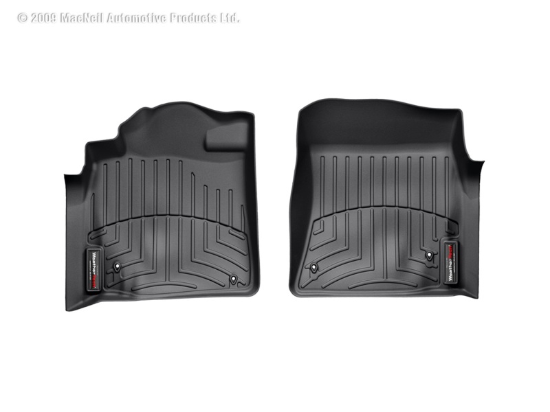 Lexus LX570 FloorLiner - Front - WeatherTech - DigitalFit - Black - `08-`13