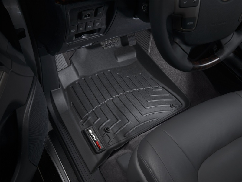 Lexus LX570 FloorLiner - Front - WeatherTech - DigitalFit - Black - `08-`13