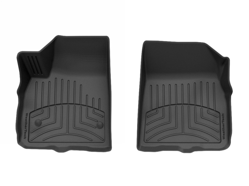 Cadillac XT6 Floor Mat Set - Front - WeatherTech - FloorLiner HP - Black - `20-`25