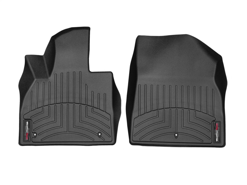 Hyundai Palisade FloorLiner - Front - WeatherTech - FloorLiner DigitalFit - Black - `20-`27