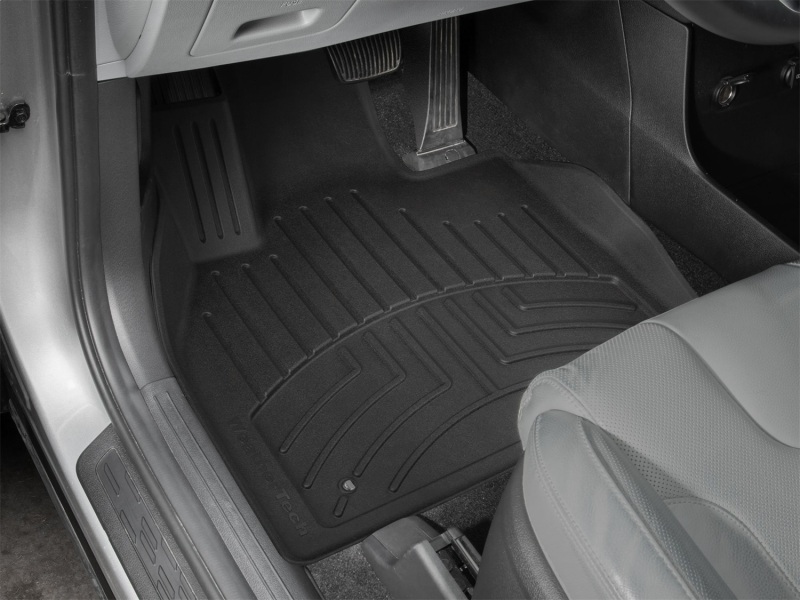 Hyundai Palisade FloorLiner - Front - WeatherTech - FloorLiner HP - Black - `20-`27