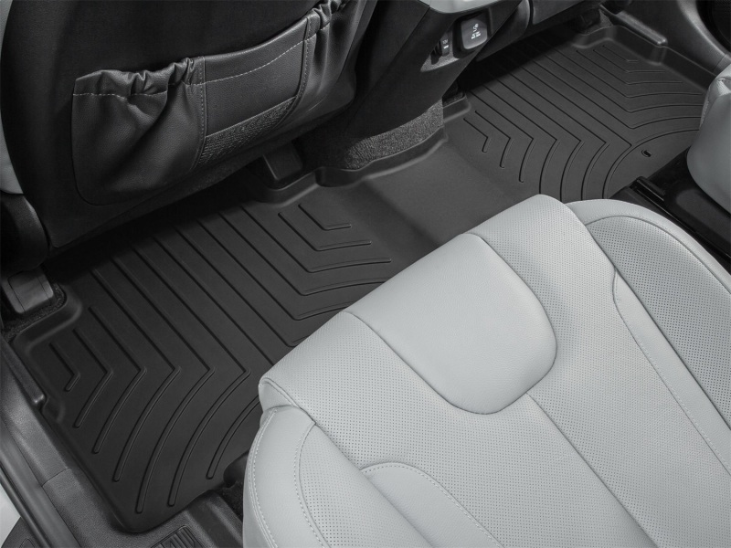 Hyundai Palisade FloorLiner - Rear - WeatherTech - FloorLiner HP - Black - `20-`27