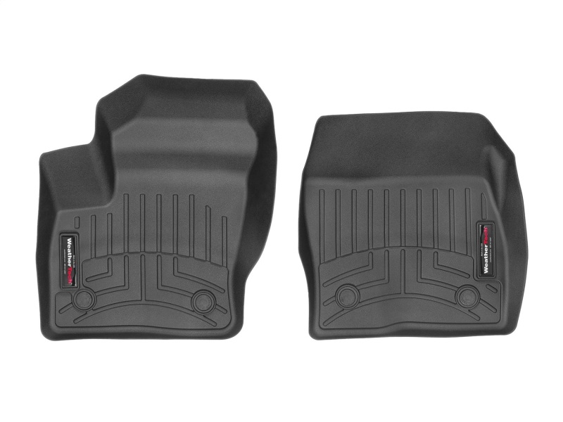 Ford Transit Connect Floor Liner - Front - WeatherTech - DigitalFit - Black - `18-`27