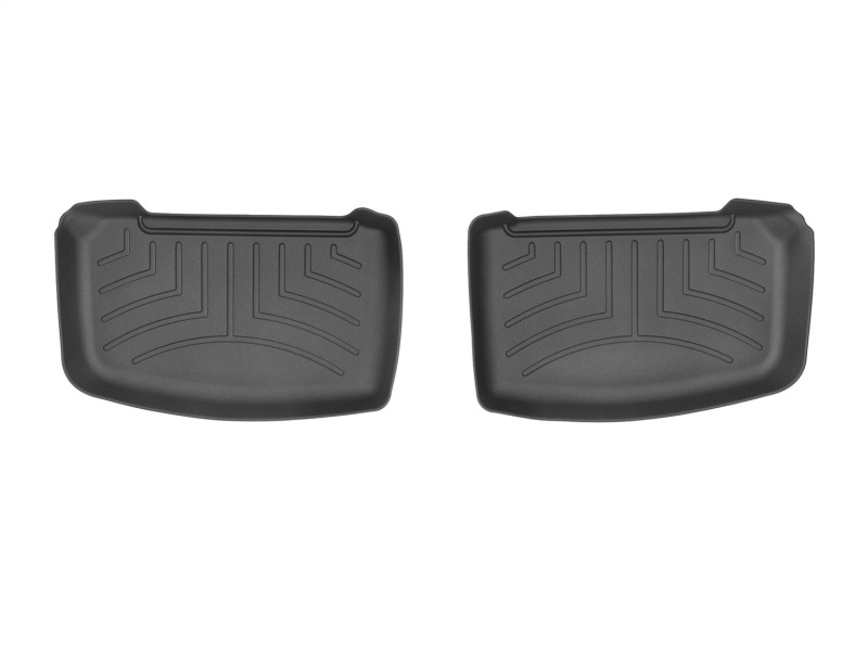 Porsche Taycan FloorLiner - Rear - WeatherTech - Black - `20-`27
