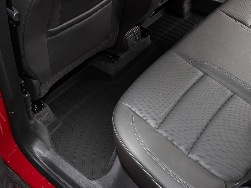 Buick Encore GX Floor Mat Set - Rear - WeatherTech - FloorLiner HP - Black - `20-`26