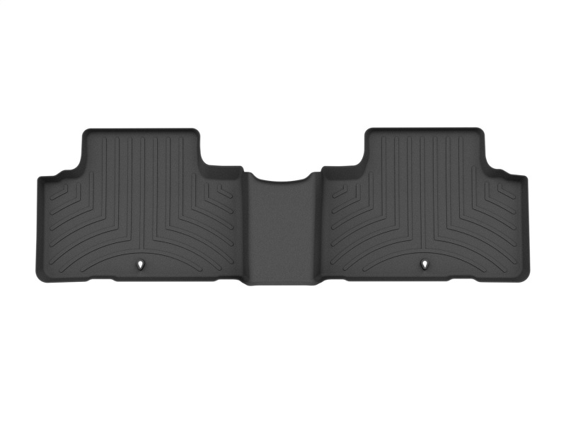 Genesis GV80 FloorLiners - Rear - WeatherTech - DigitalFit - Black - `21-`27