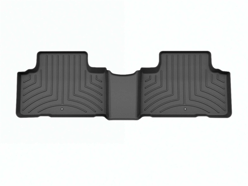Genesis GV80 Floor Mats - Rear - WeatherTech - FloorLiner HP - Black - `21-`24