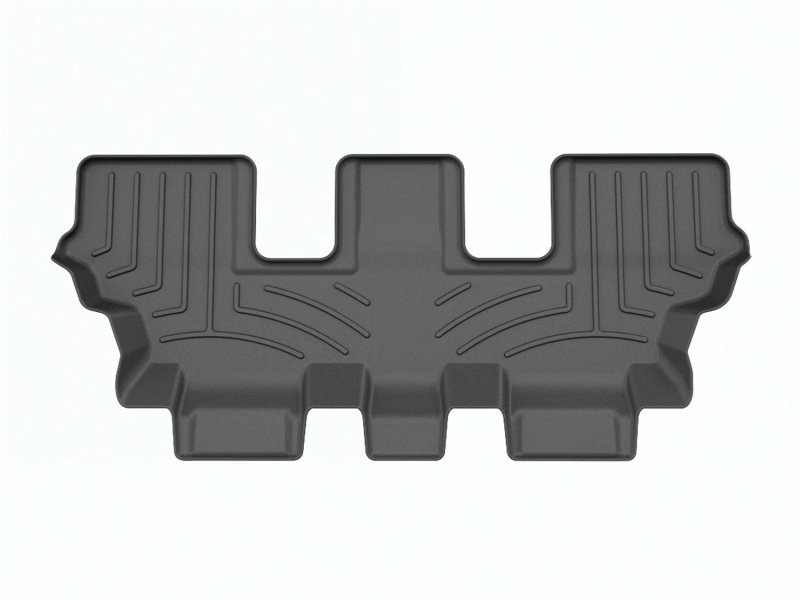 Genesis GV80 Floor Mats - Rear - WeatherTech - FloorLiner HP - Black - `21-`24