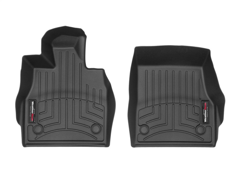 Chevrolet Corvette FloorLiner - Front - WeatherTech - DigitalFit - Black - `20-`27