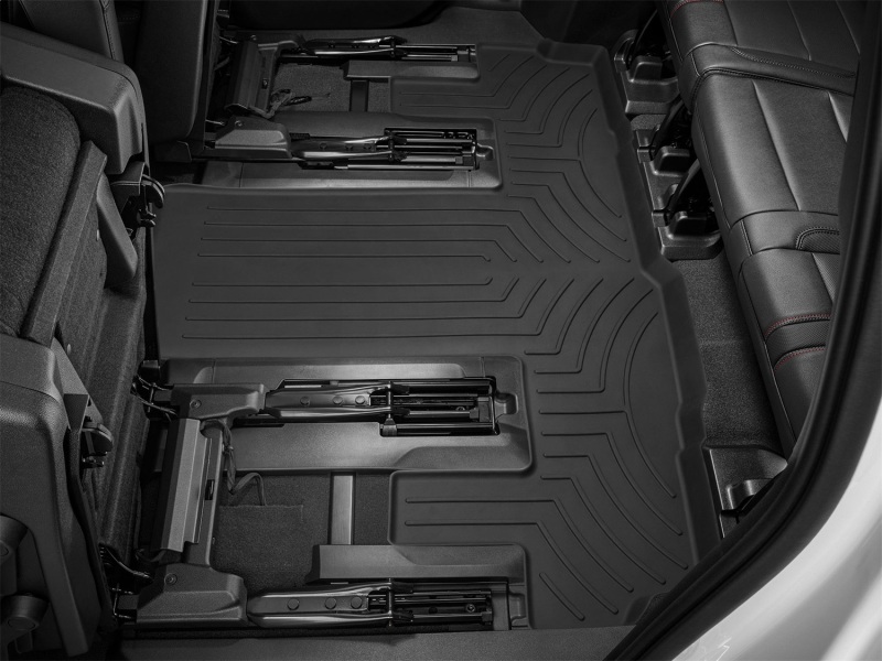 Cadillac Escalade ESV FloorLiner - Rear - WeatherTech - FloorLiner HP - Black - `21-`27