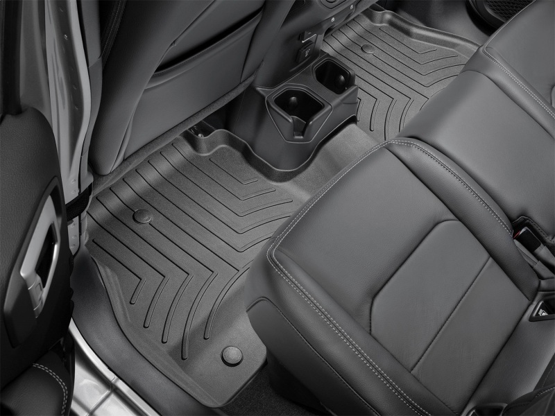 Volkswagen ID.4 FloorLiner - Rear - WeatherTech - DigitalFit - Black - `21-`27
