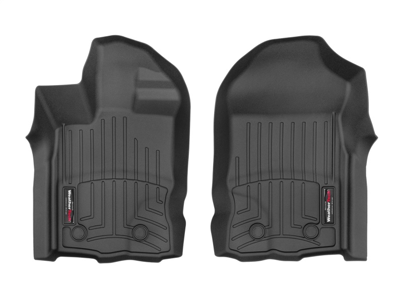 Ford Ranger FloorLiner - Front - WeatherTech - DigitalFit - Black - `20-`27