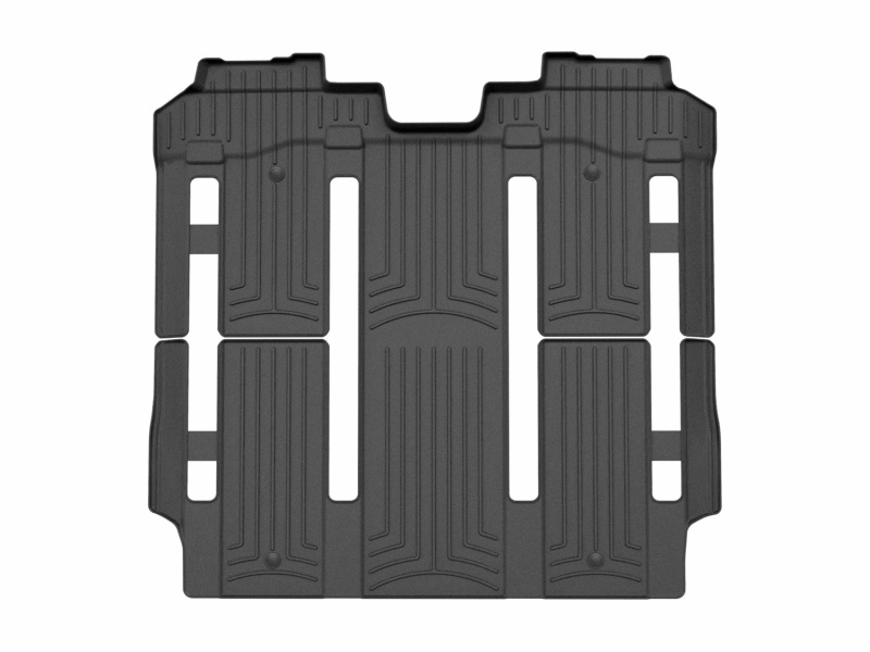 Toyota Sienna Floor Mat Set - Rear + Third Row - WeatherTech - FloorLiner HP - Black - `21-`26