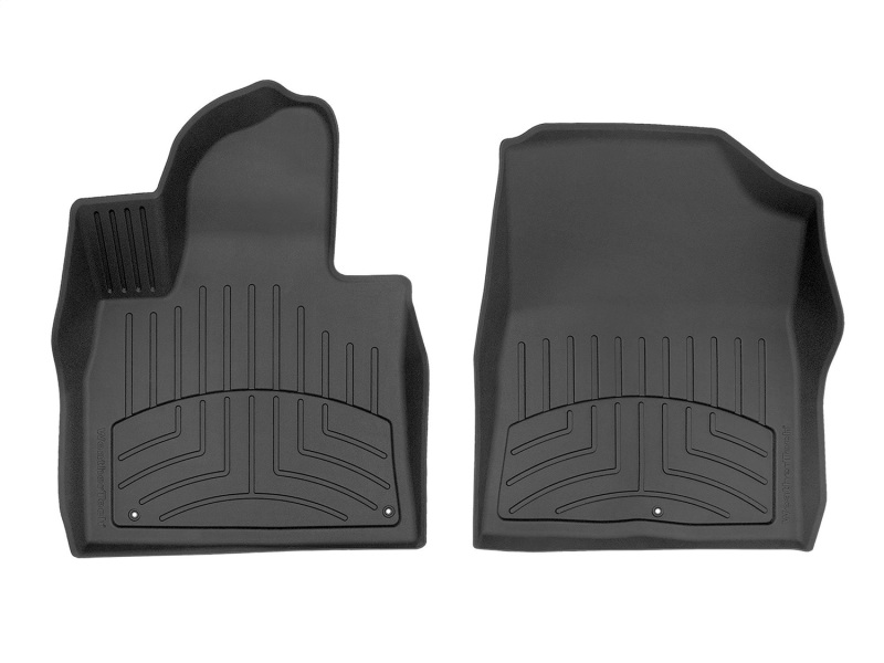 Kia Sorento Floor Mat Set - Front - WeatherTech - FloorLiner HP - Black - `21-`27