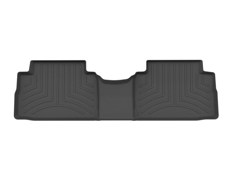 Hyundai Santa Fe Floor Mats - Rear - WeatherTech - FloorLiner DigitalFit - Black - `21-`27