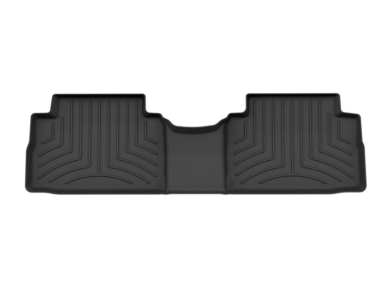 Hyundai Santa Fe Floor Mat Set - Rear - WeatherTech - FloorLiner HP - Black - `21-`27