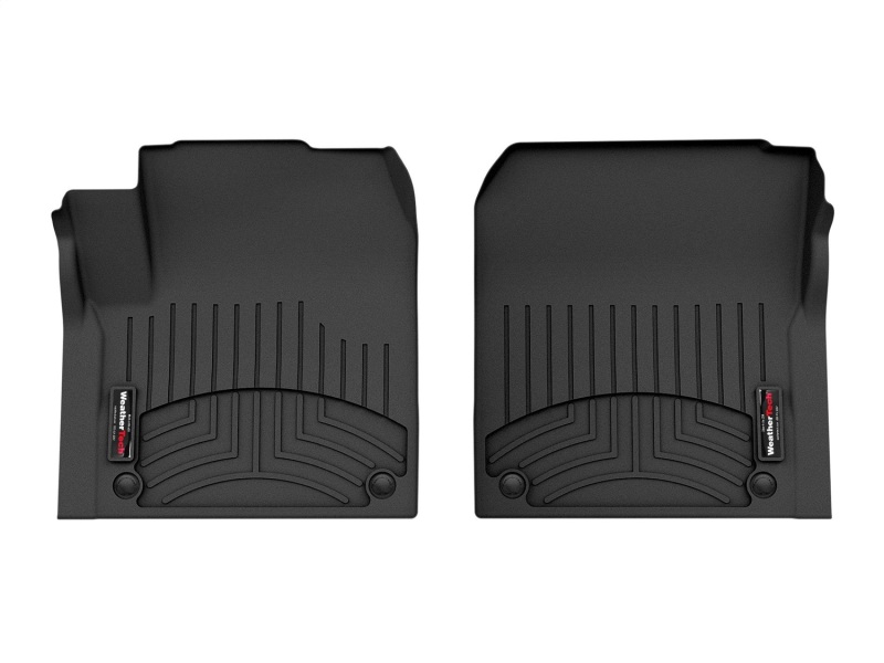 Volvo VNL FloorLiner - Front - WeatherTech - DigitalFit - Black - `18-`27