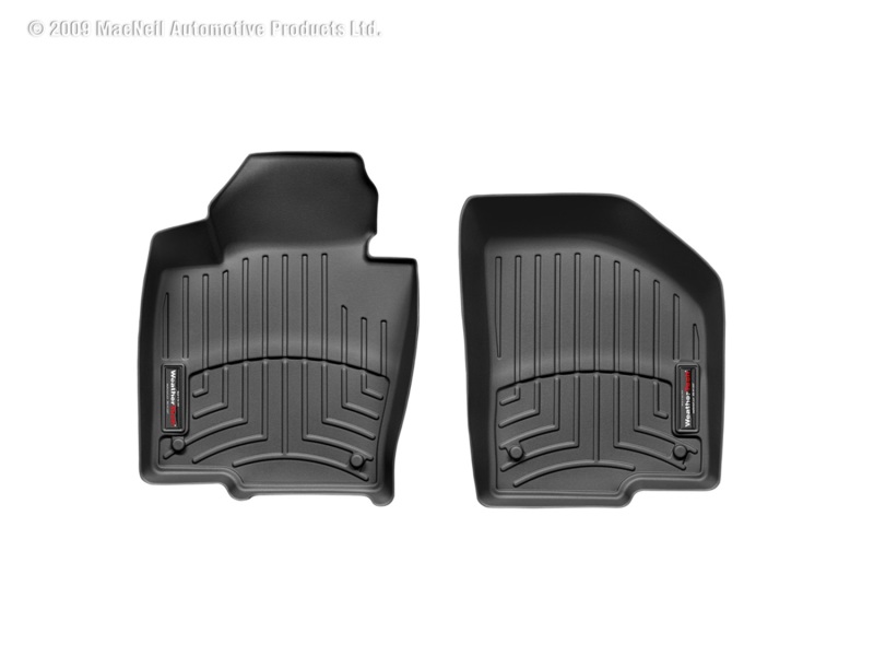 Volkswagen Passat FloorLiner - Front - WeatherTech - DigitalFit - Black - `06-`08