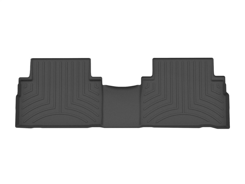 Hyundai Santa Fe Hybrid Floor Mat - Rear - WeatherTech - HP - Black - `21-`27