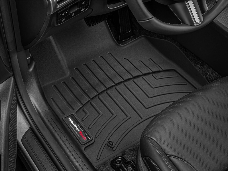 Hyundai Tucson FloorLiner - Front - WeatherTech - DigitalFit - Black - `22-`27