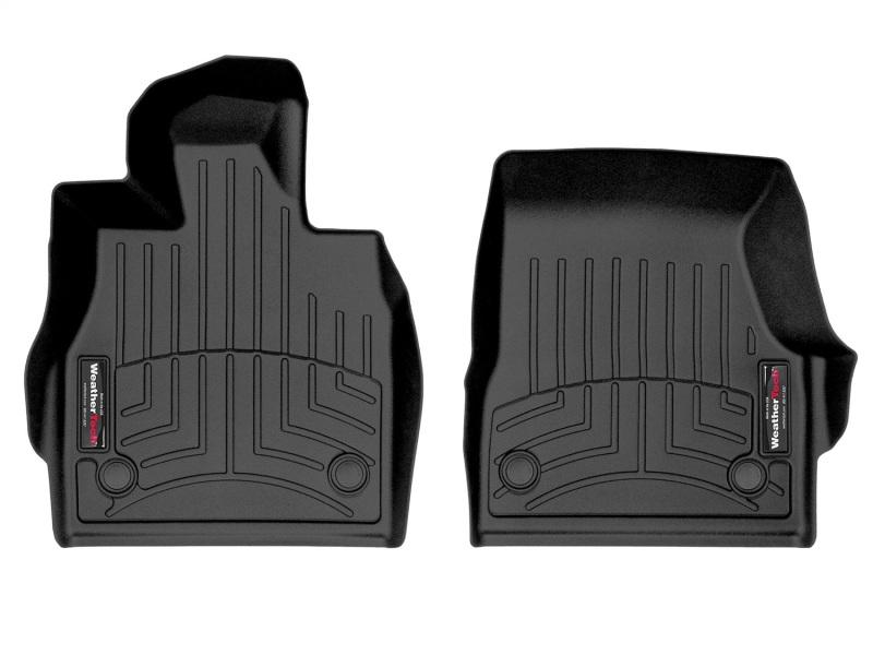 Chevrolet Corvette FloorLiner - Front - WeatherTech - DigitalFit - Black - `20-`27 Chevrolet Corvette FloorLiner - Front - WeatherTech - DigitalFit - Black - `20-`27