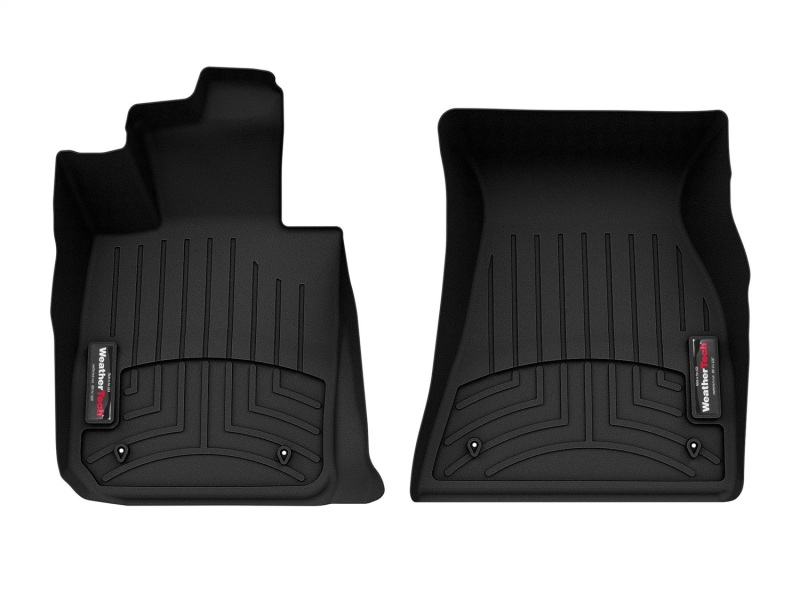 BMW 4 Series Floor Liners - Front - WeatherTech - FloorLiner DigitalFit - Black - `21-`27