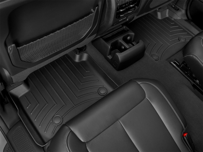 Jeep Grand Cherokee FloorLiner - Rear - WeatherTech - DigitalFit - Black - `21-`27