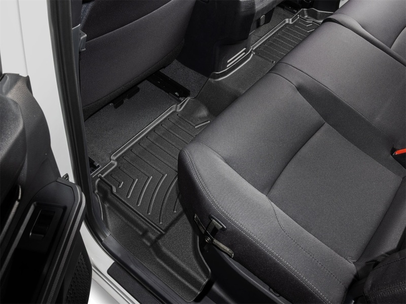 Toyota Corolla Cross Floor Mat - Rear - WeatherTech - FloorLiner HP - Black - `22-`26