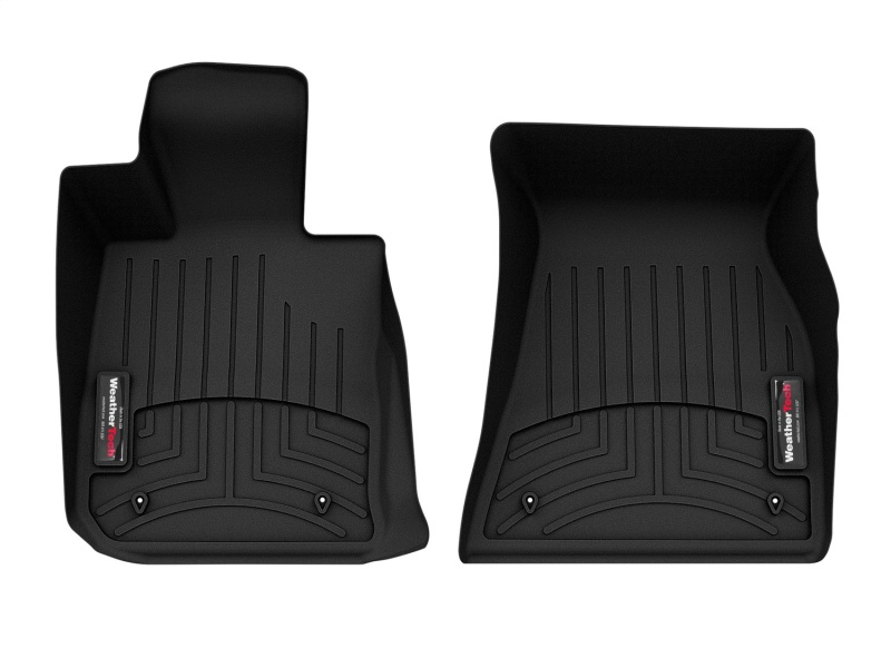 BMW 4 Series Floor Liners - Front - WeatherTech - DigitalFit - Black - `22-`27