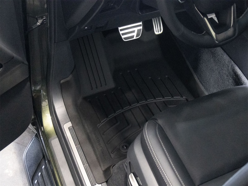 Lexus LX 600 Floor Mats - Front - WeatherTech - FloorLiner HP - Black - `22-`25