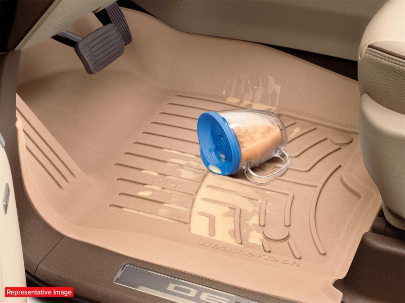 Lexus LX Floor Mat - Rear - WeatherTech - FloorLiner HP - Black - `22-`24