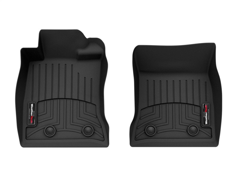 Subaru BRZ FloorLiner - Front - WeatherTech - DigitalFit - Black - `22-`27