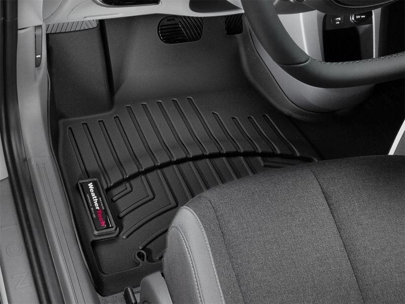 Hyundai Ioniq 5 FloorLiner - Front - WeatherTech - DigitalFit - Black - `22-`27