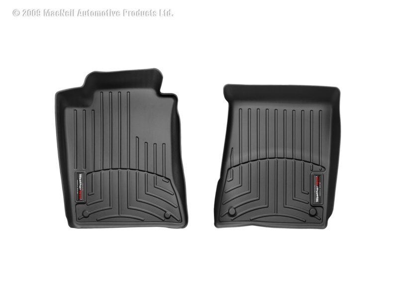 Mercedes-Benz E320 FloorLiner - Front - WeatherTech - DigitalFit - Black - `03-`09