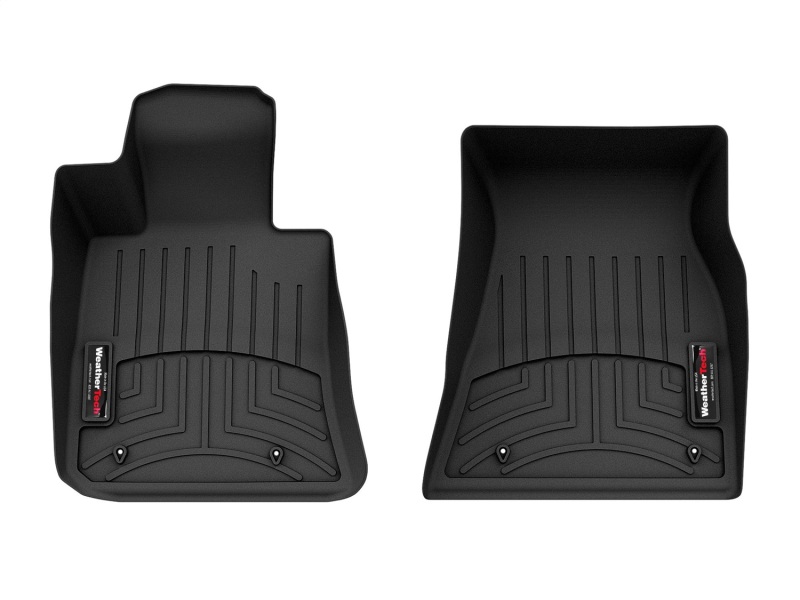 BMW i4 Floor Liners - Front - WeatherTech - FloorLiner DigitalFit (HDTE) - Black - `22-`27