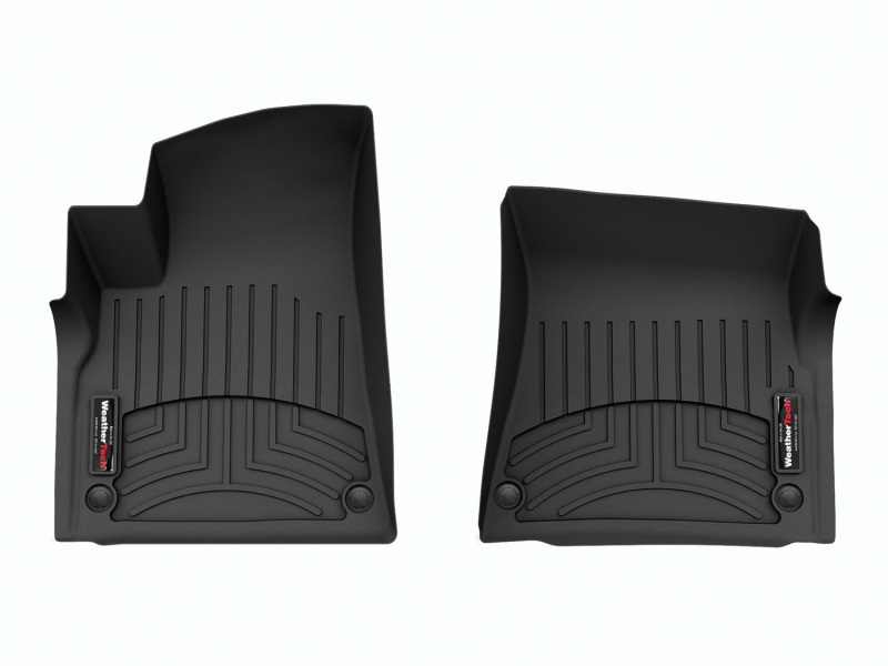 Rivian R1S FloorLiner - Front - WeatherTech - DigitalFit - Black - `22-`27