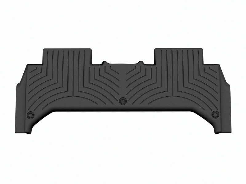 Rivian R1T FloorLiner - Rear - WeatherTech - DigitalFit - Black - `22-`27