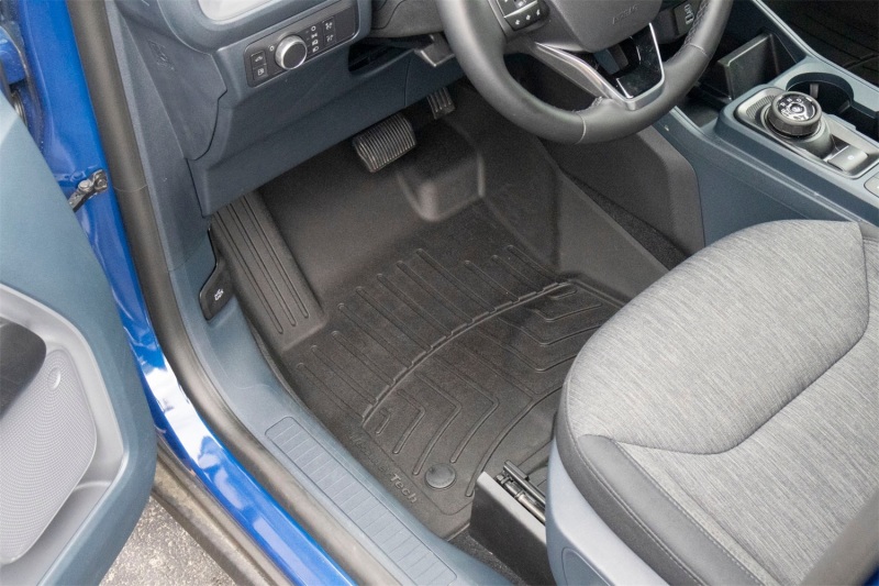 Ford Maverick Floor Mats - Front - WeatherTech - FloorLiner HP - Black - `22-`25