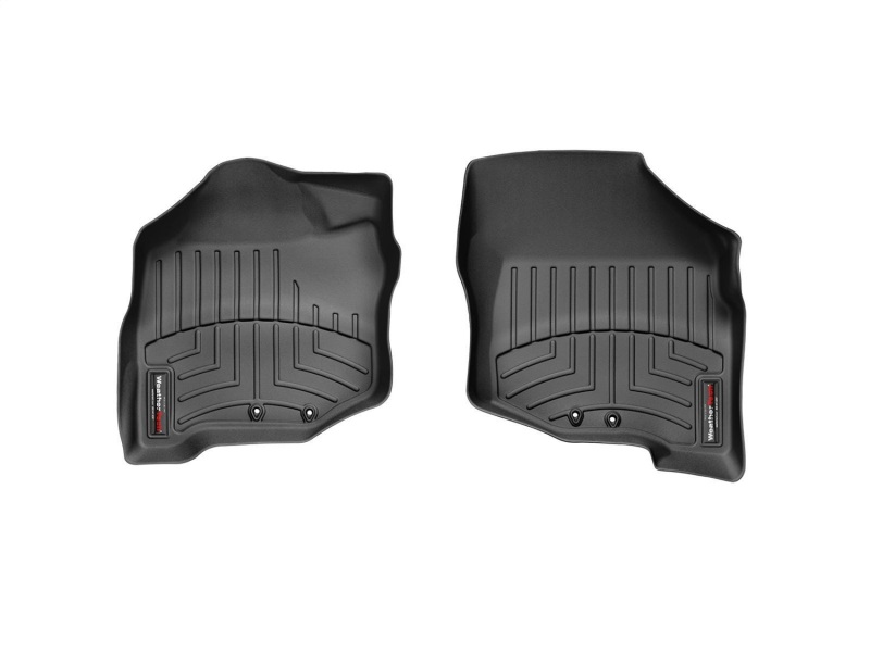 Honda Fit FloorLiner - Front - WeatherTech - DigitalFit - Black - `07-`08