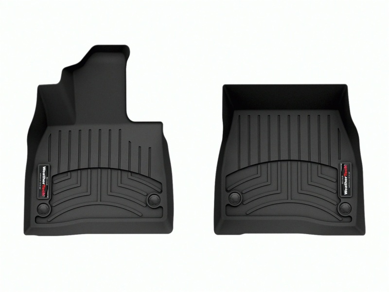 Mercedes-Benz EQS SUV Floor Mats - Front - WeatherTech - DigitalFit - Black - `23-`27 Mercedes-Benz EQS SUV Floor Mats - Front - WeatherTech - DigitalFit - Black - `23-`27