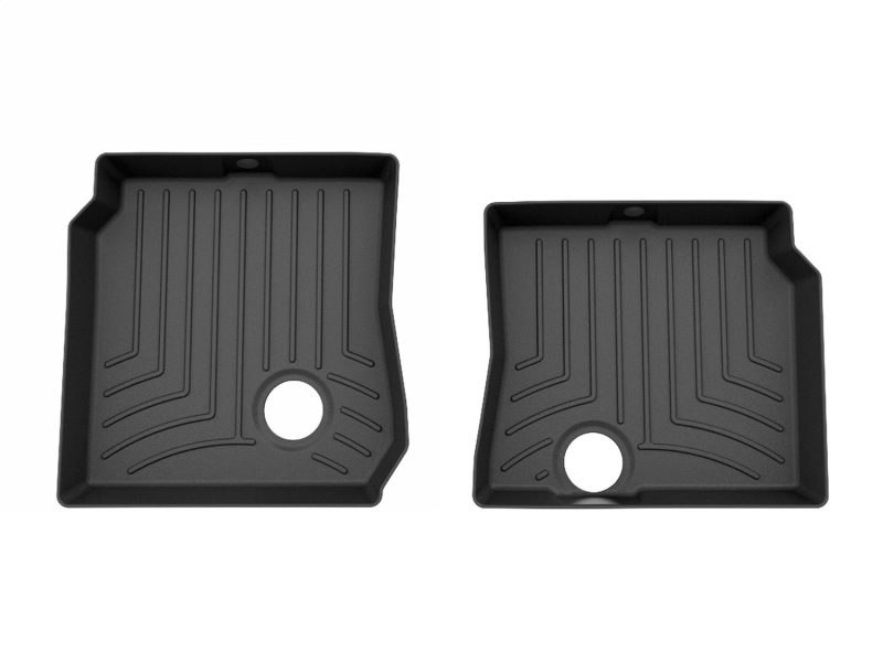 Polaris XP 4 1000 Rear Floor Mat - WeatherTech - FloorLiner HP - Black - `20-`24