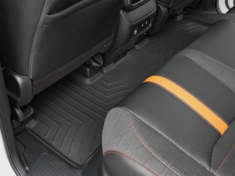 Honda Passport Floor Mat Set - Rear - WeatherTech - FloorLiner HP - Black - 2026+