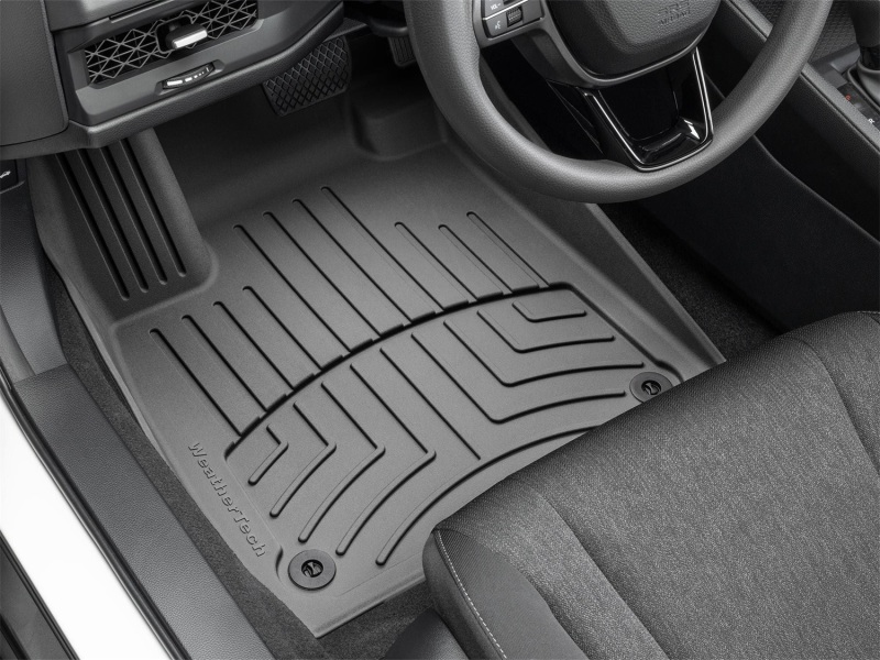 Honda Accord Floor Mats - Front - WeatherTech - HP - Black - `23-`24