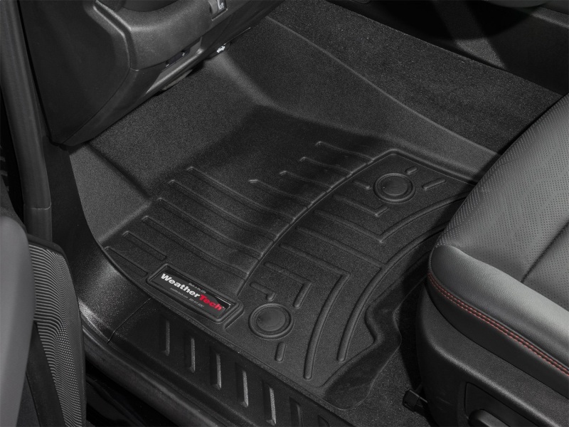 Chevrolet Colorado FloorLiner - Front - WeatherTech - DigitalFit - Black - `23-`26